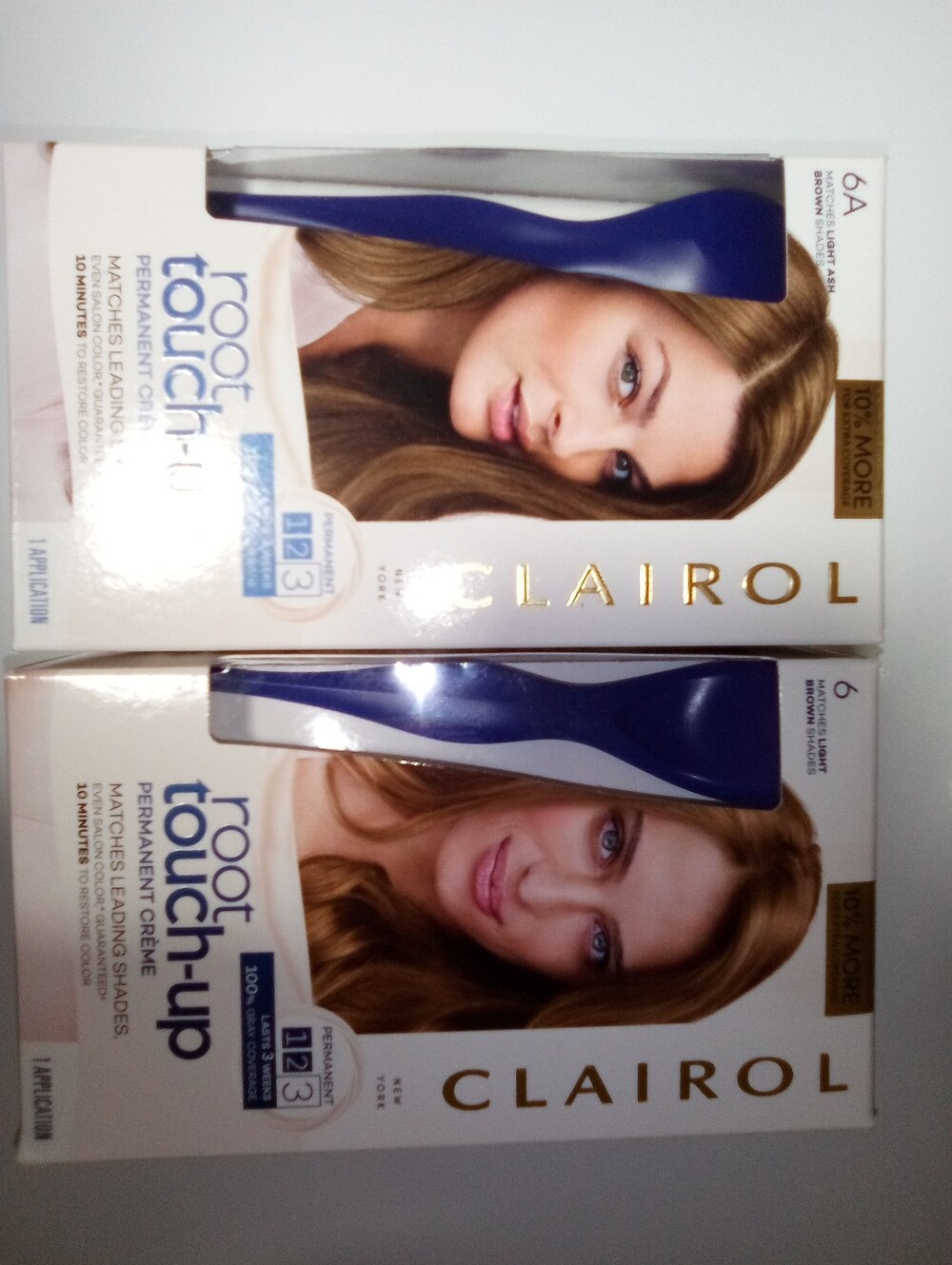 Clairol Root Touch-Up (2box Light Brown Bundle) #6 & #6A Hair Color
